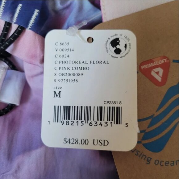 Free People Movement Ski-ready Waterproof Oversized Jacket size L - Picture 7 of 9